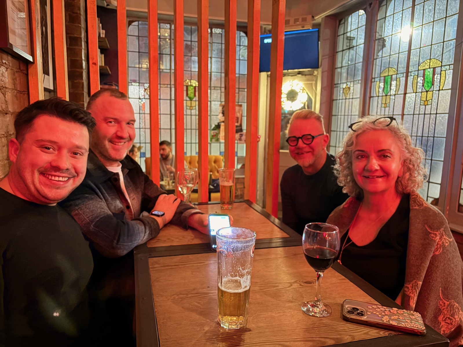 The mad host and a couple of our fantastic teams. — Wet Wednesday Playing